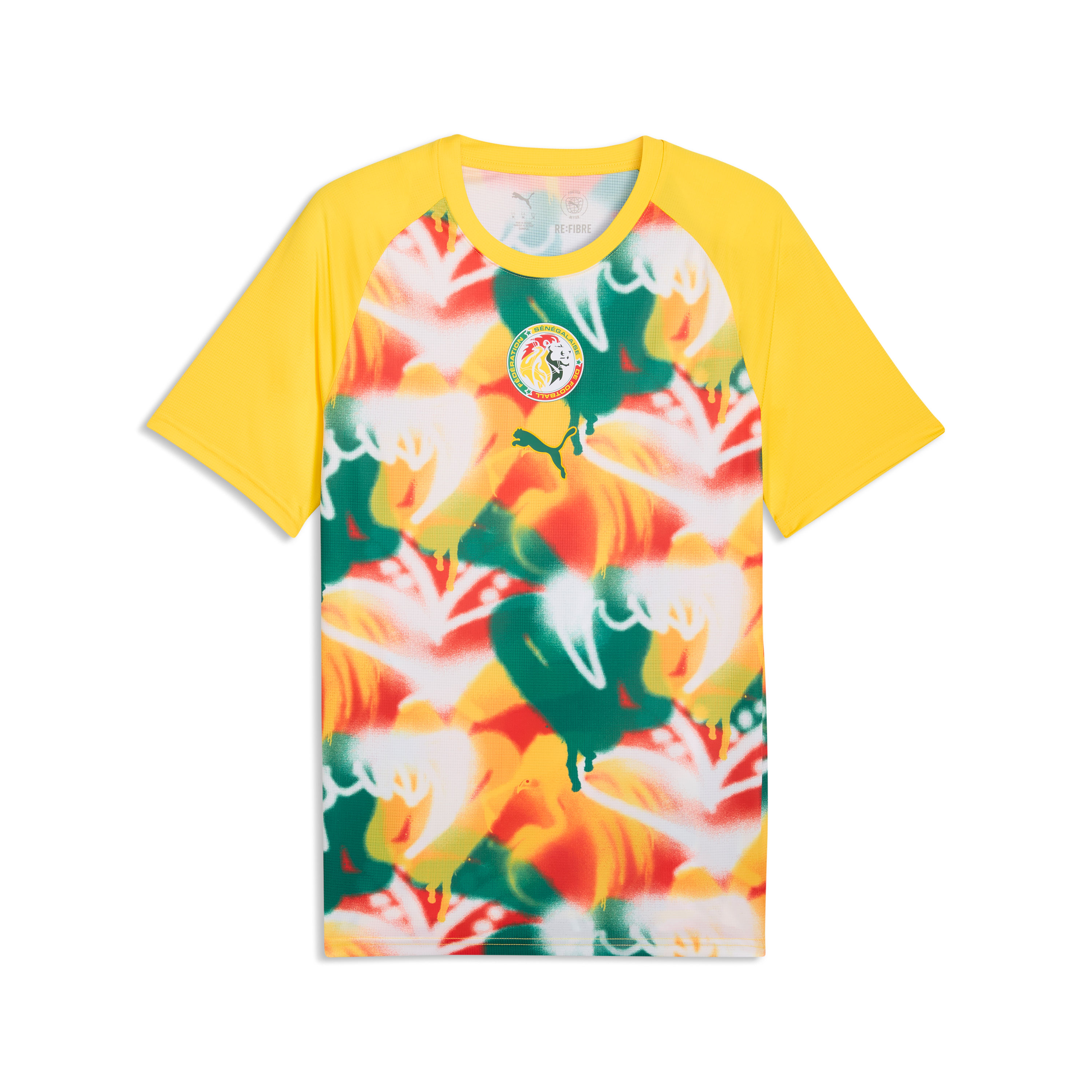 [SJH] Senegal National Team 2026 Pre-Match Jersey Top - Yellow