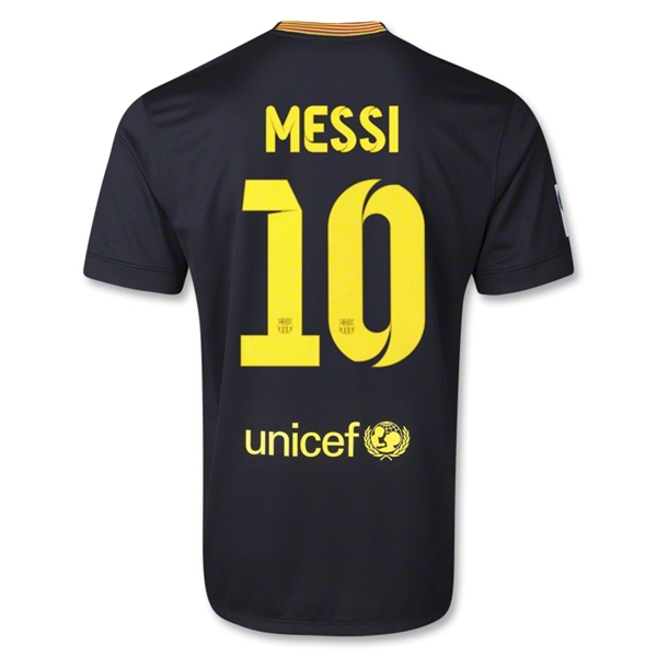 Official Authentic Barca 1314 Barcelona 10 MESSI Third Shirt