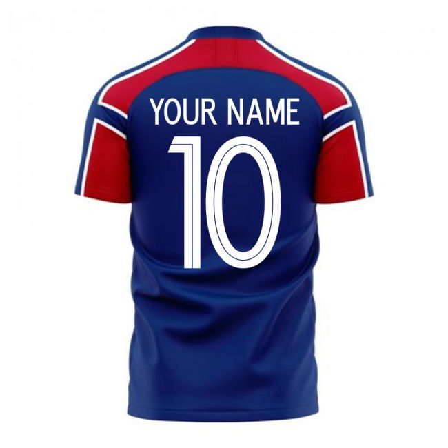 Custom Norway Away Jersey 2025-2026