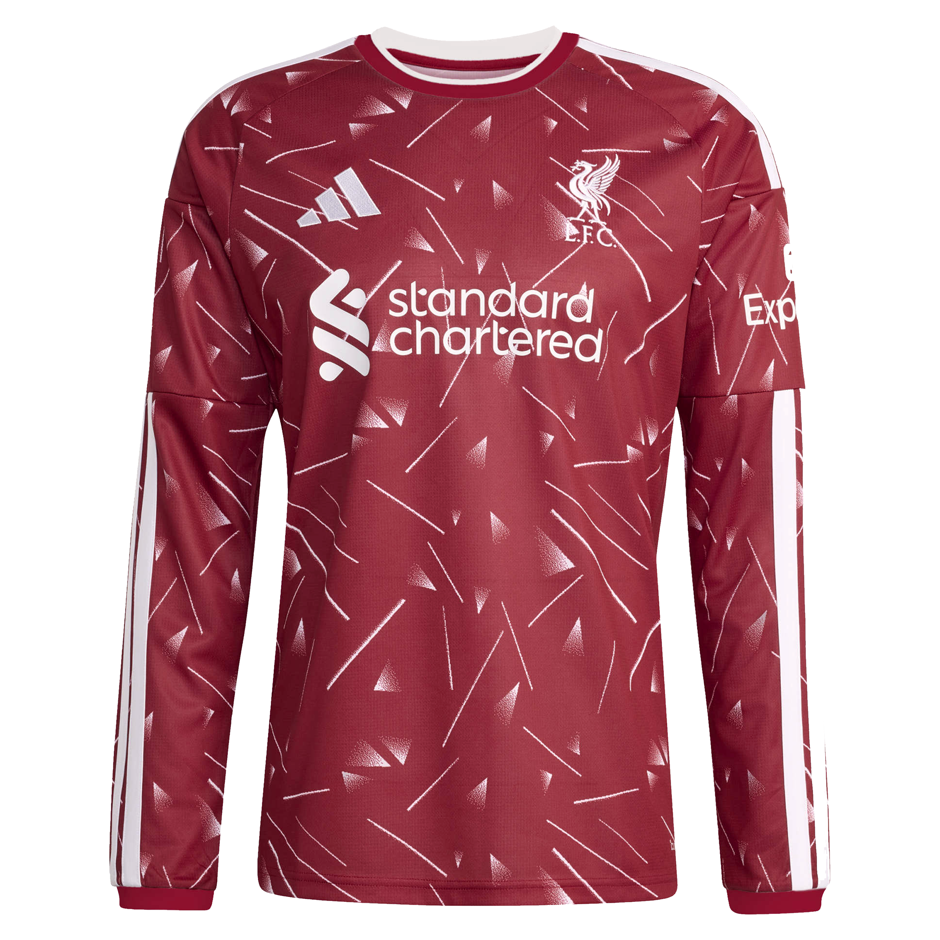[SJH] Hugo Ekitike Liverpool 2026/27 Home Replica Long Sleeve Jersey - Red