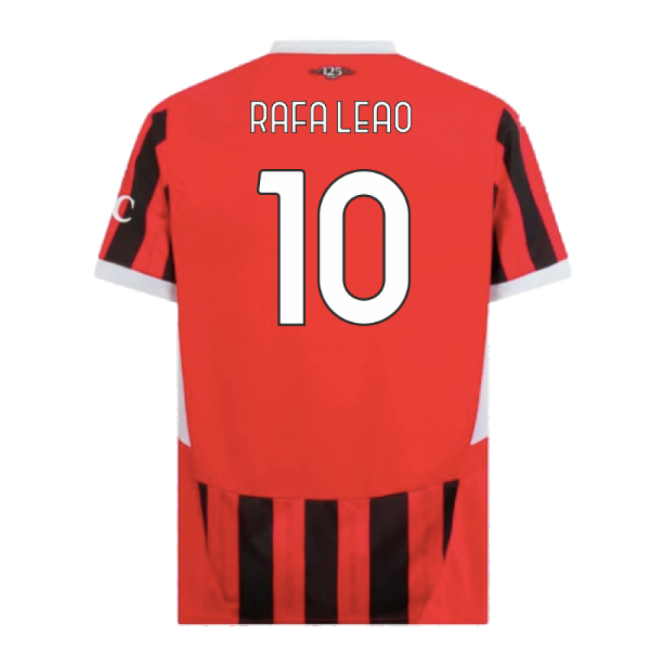 Rafa Leao 10 Match Replica AC Milan Home Replica Jersey (Adults)