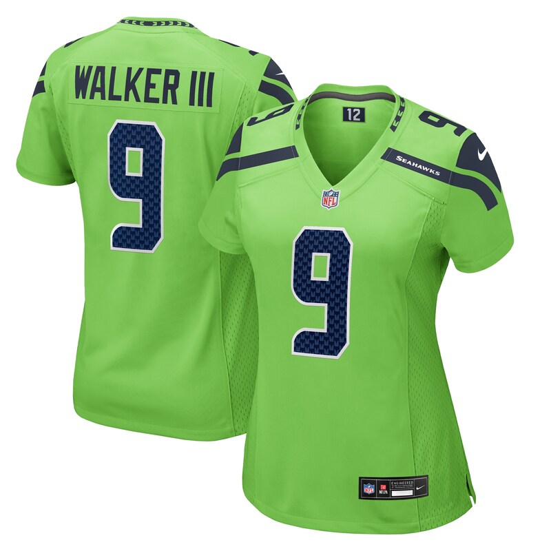 None Kenneth Walker III SEA Seahawks Victory Durable Jersey Game Day W
