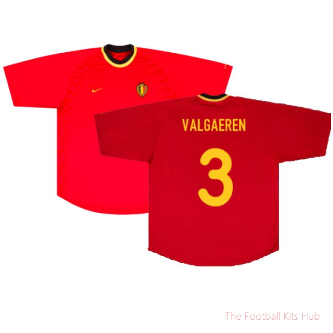 Belgium 2000-02 Home (Excellent) (Valgaeren 3)