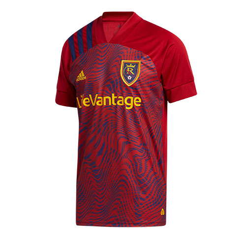 Performance Driven Real Salt Lake 20-21 Home Red Soccer Jersey Shirt