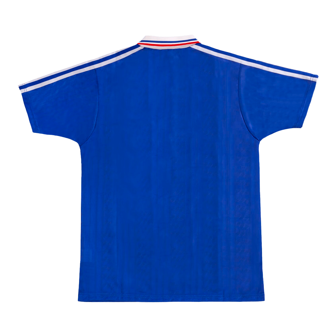 Retro 1994 France Home  Soccer Jersey Authentic Kit