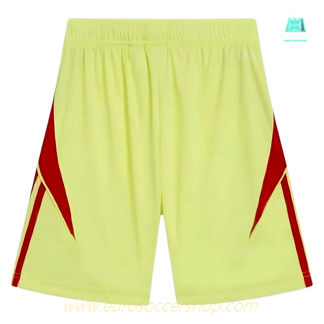 2025-2026 Arsenal Home Goalkeeper Shorts (Yellow) - Kids