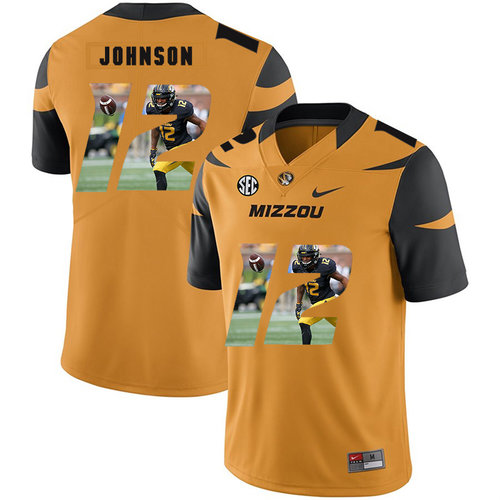 Men's None Gold 2024 team authorized Johnathon Johnson #12 breathable