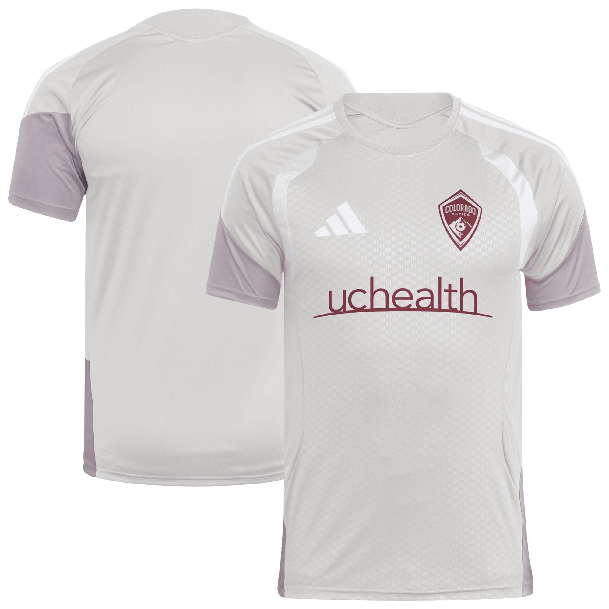 [SJH] Colorado Rapids 2026 Competition Training Jersey - Silver