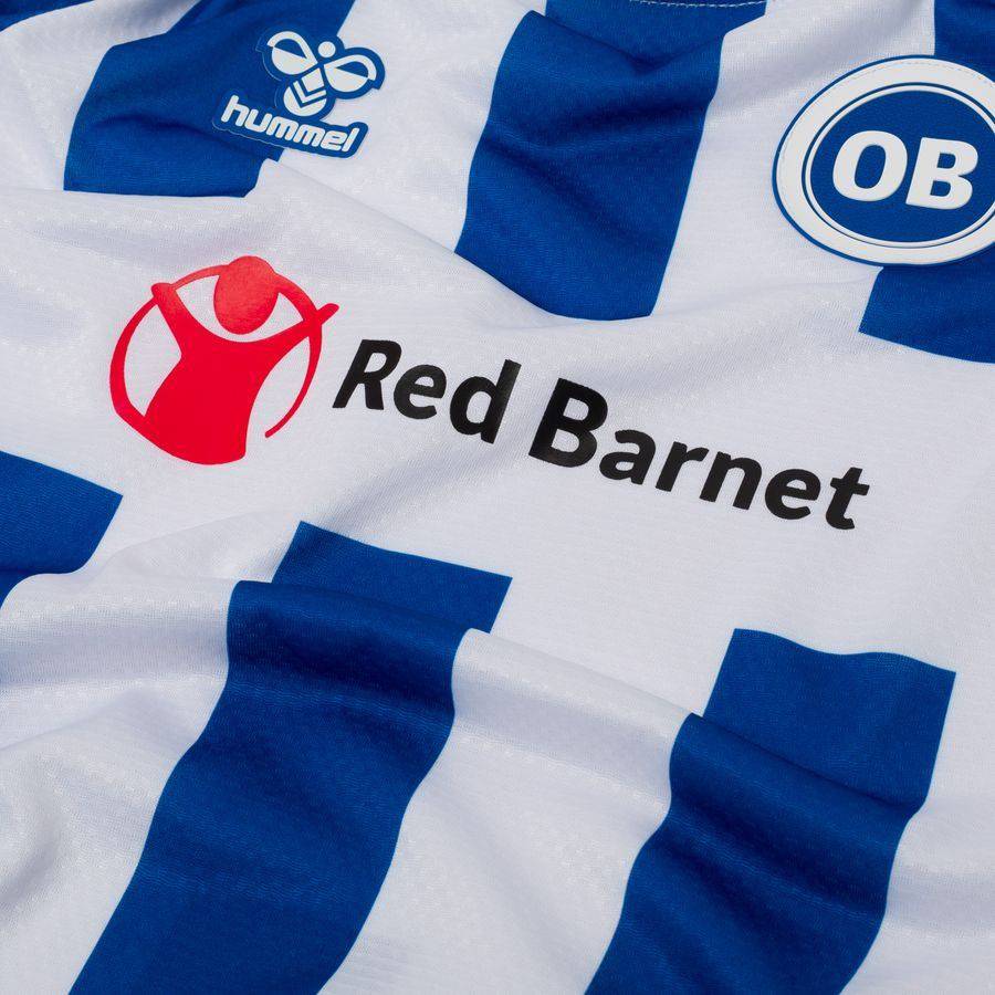 [EFKS] Odense Boldklub Long Sleeves Home Kids Uniform 2025/26