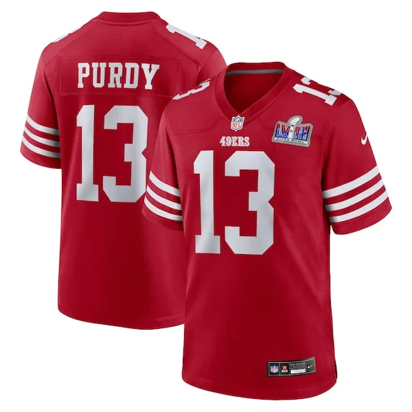 Performance San Francisco 49ers Game Jersey - Premium Scarlet NFL F...