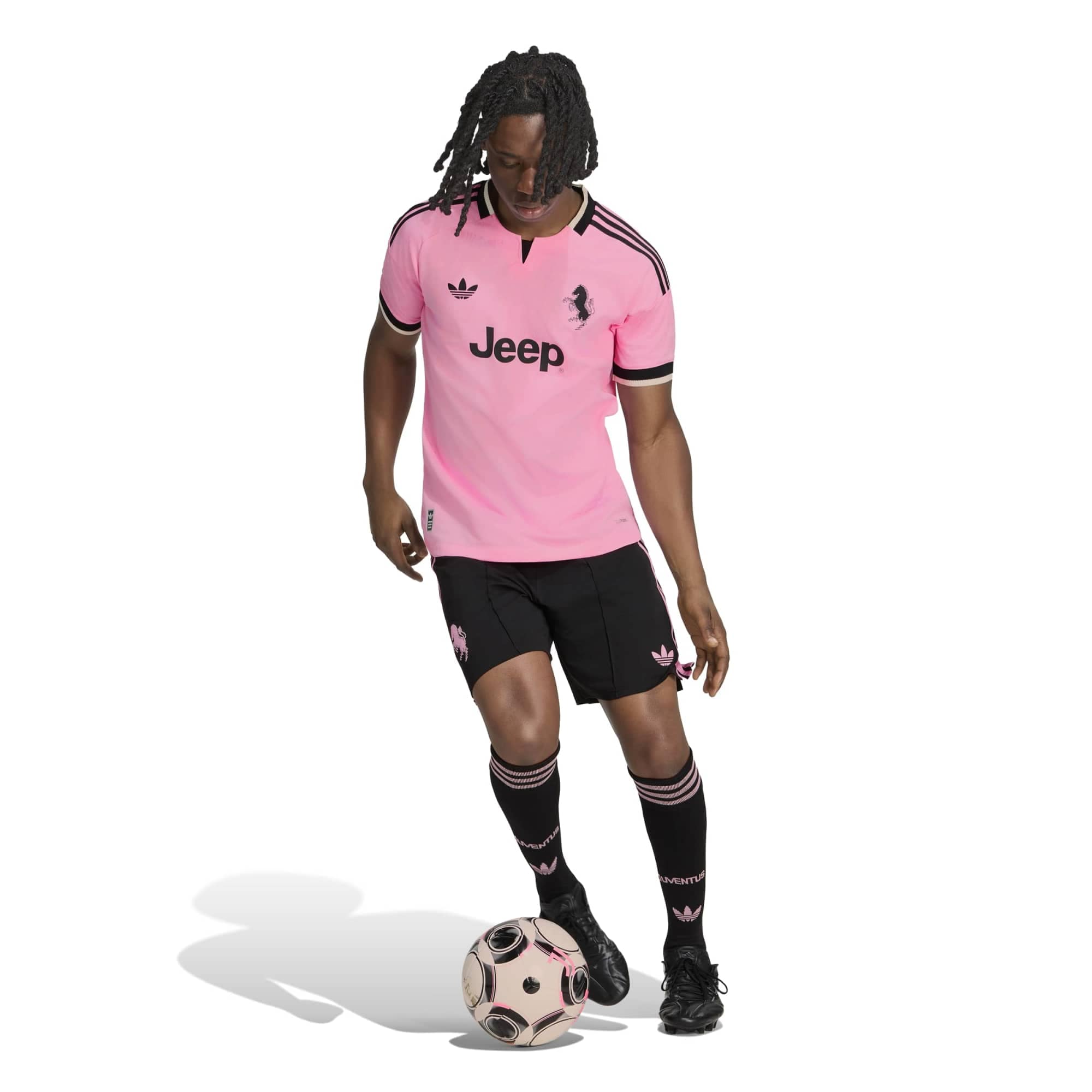 [SJH] Juventus 2026/27 Away On-Field Authentic Jersey - Pink