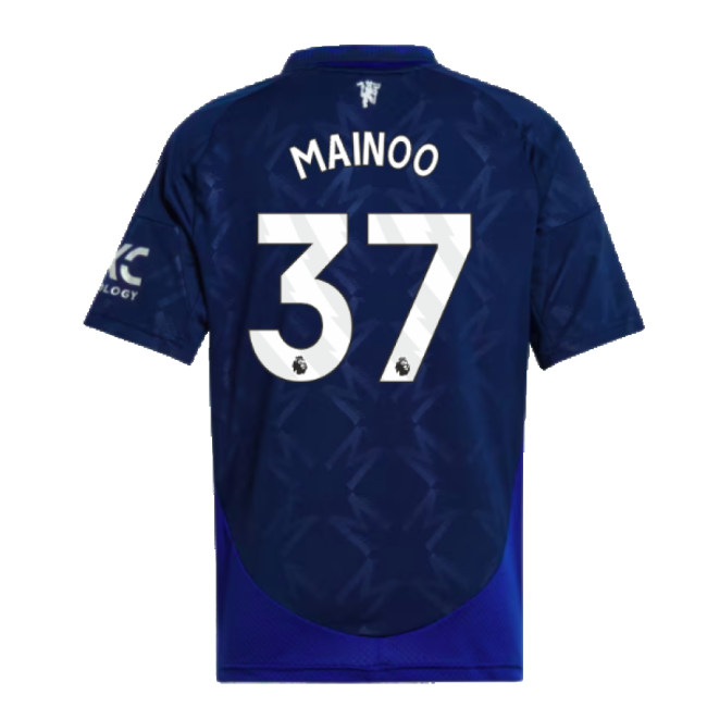 2024-2025 Man Utd Away Kit (Kids) (Mainoo 37)