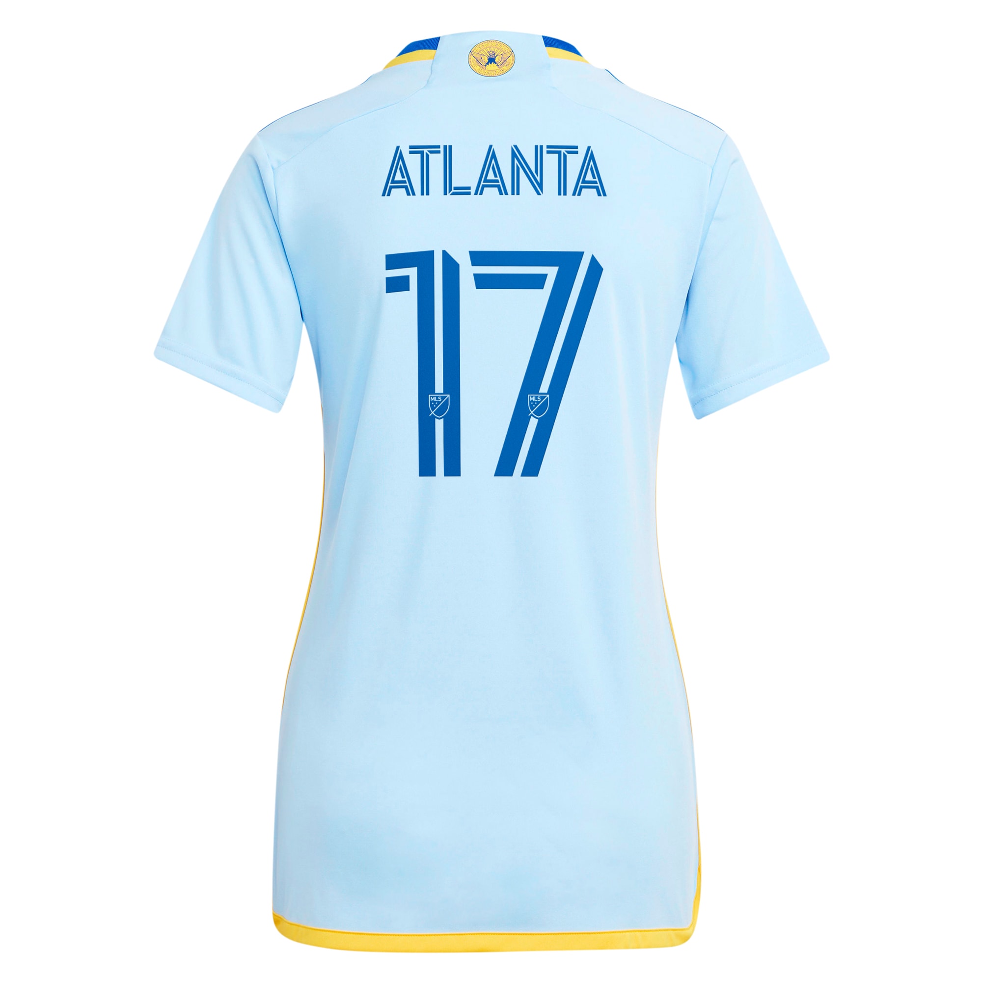 [SJH] Atlanta United FC Women's 2024 The Resurgens Kit Replica Player Jersey - Light Blue