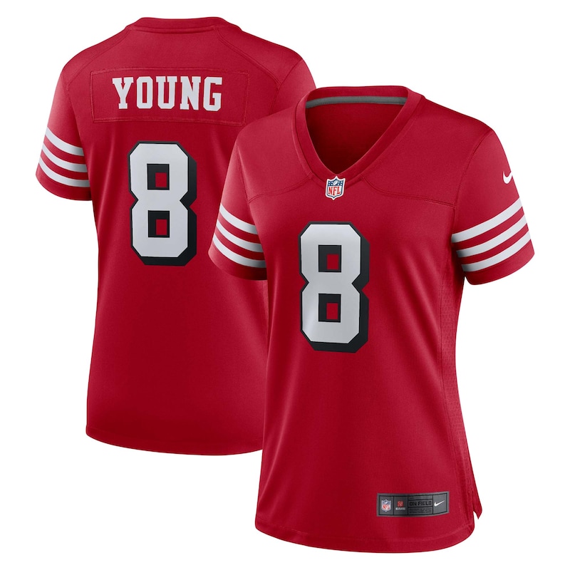 Steve Young San Francisco 49ers Nike Women's Alternate Game ...