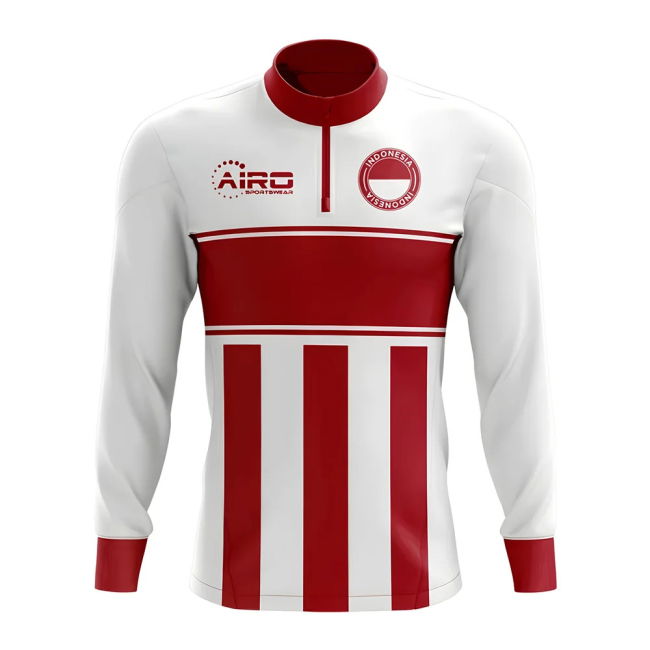 Limited-Edition Indonesia Concept Football Half Zip Midlayer Top