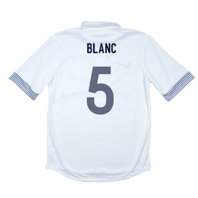 BLANC 5 Genuine Copy France Away Supporter Shirt for Adults