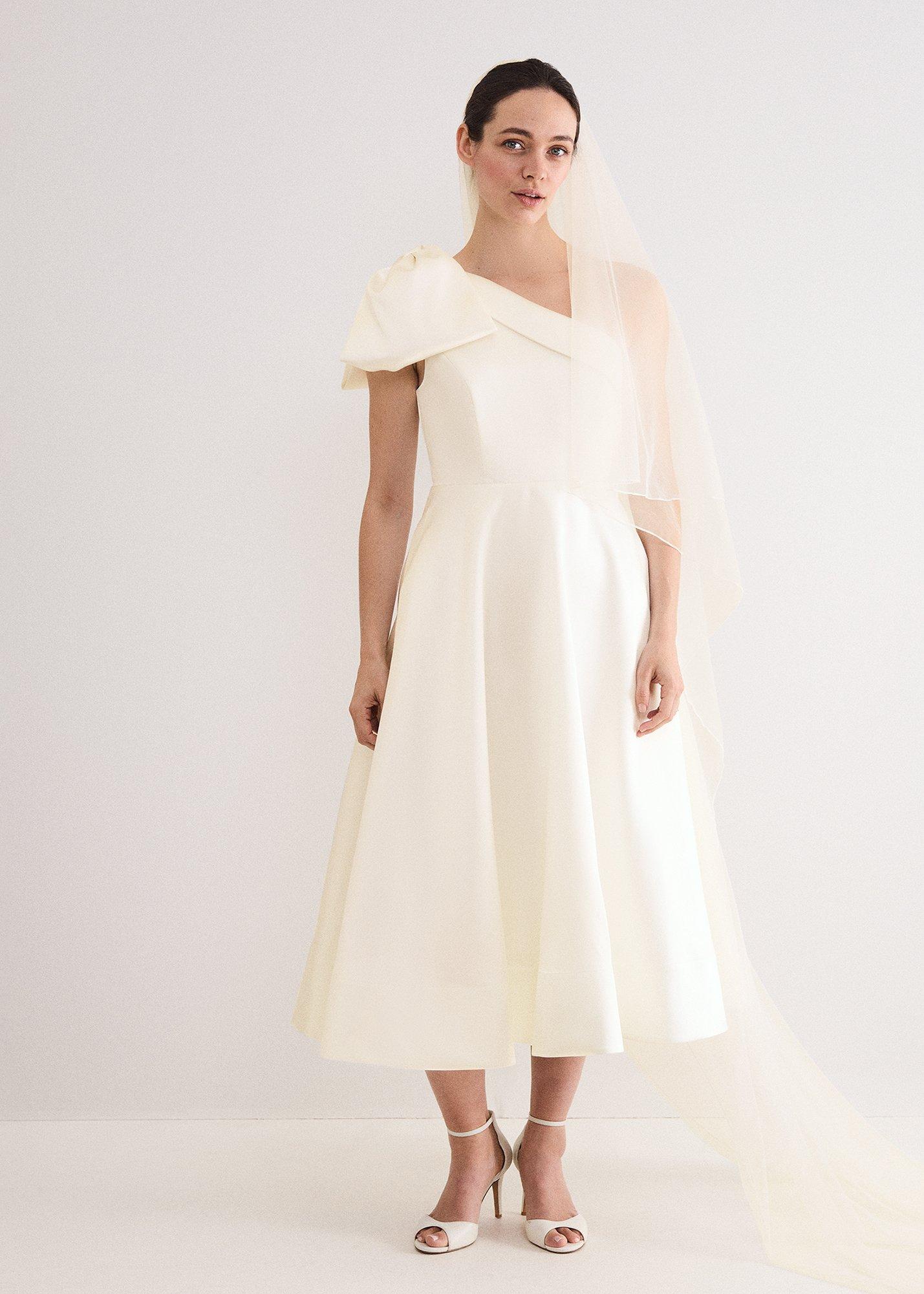 Petite Josephine Bow Wedding Dress