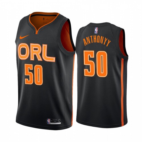 Nike Orlando Magic #50 Cole Anthony Mens 2019-20 Black City Edition NBA Jersey Mens