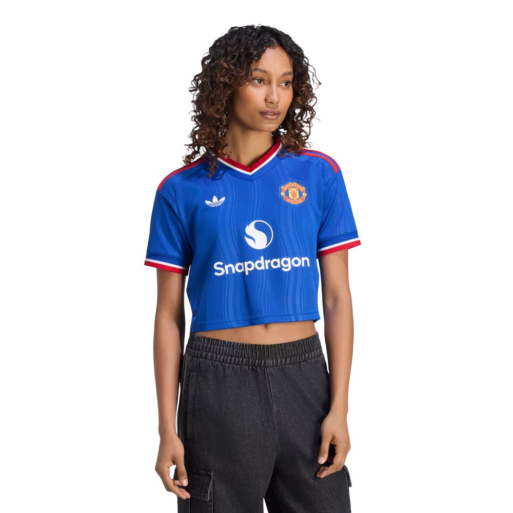 [LK] Wome Cropped Manchester United Away Jersey 26/27