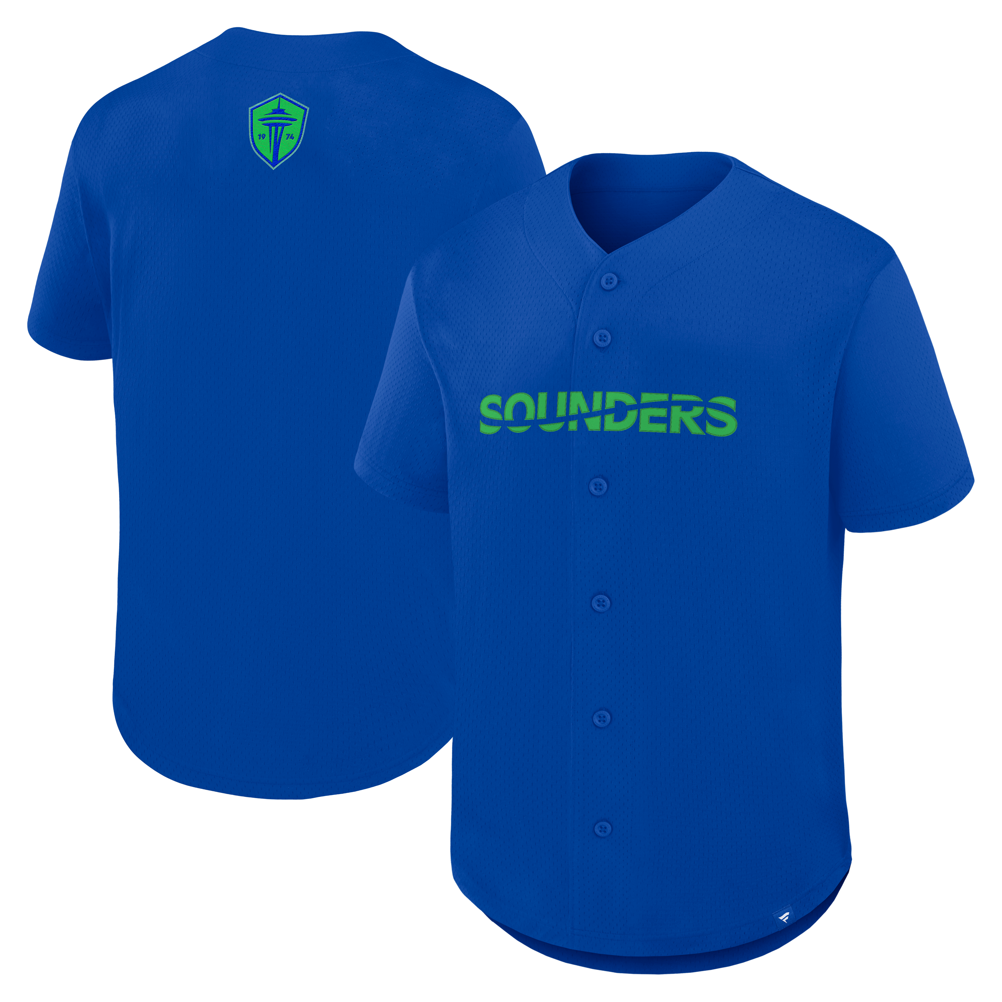 [SJH] Seattle Sounders FC Maximum Intensity Button-Up Jersey? - Blue