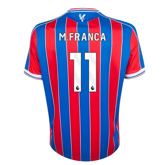 Official 2025-2026 Crystal Palace Home With Vintage Design