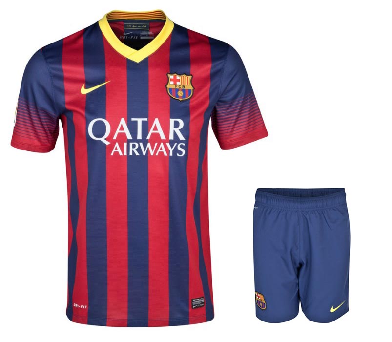 1314 Barcelona Home Kit ShirtShort - Official Replica 3090