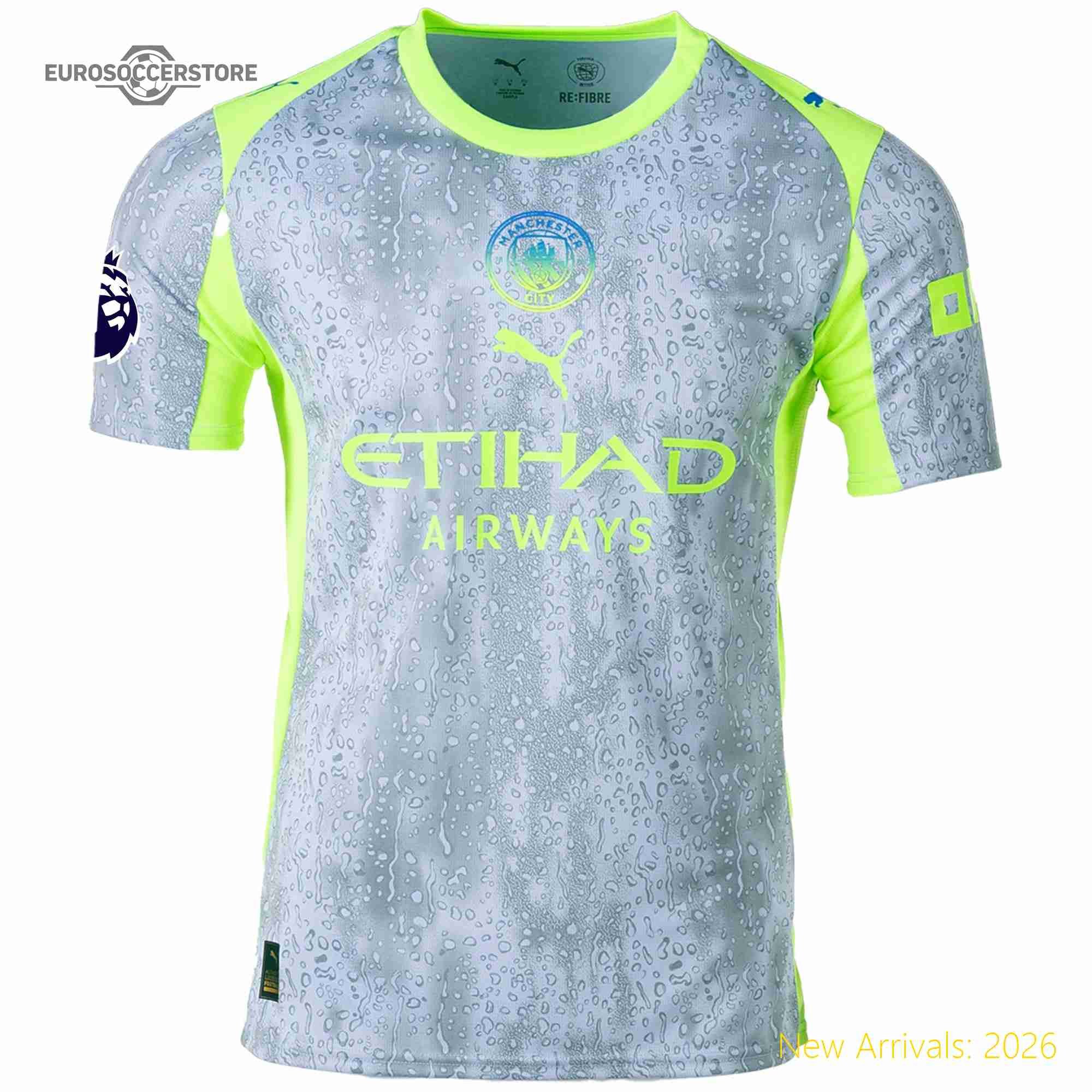 Fashionable Men Elite Mci Soccer Star Third Jersey 2023