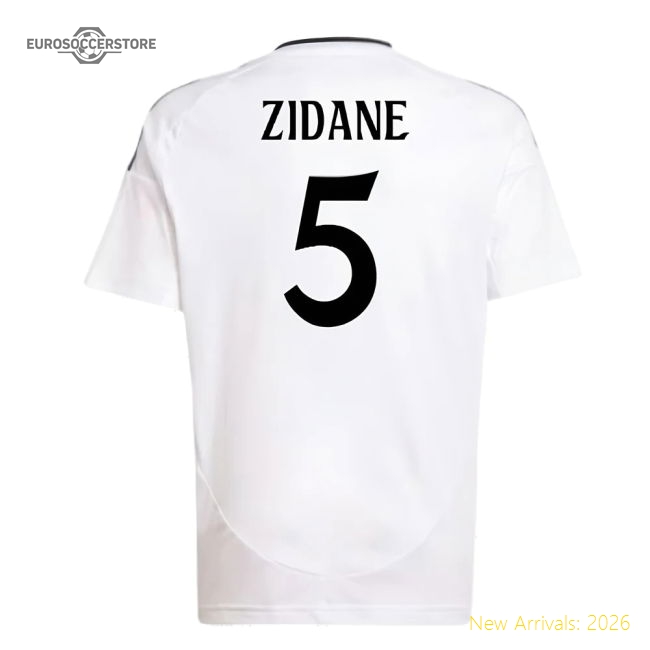 Real Madrid 2024-25 Home Fan Version For Kids (Zidane Match Day Shirt