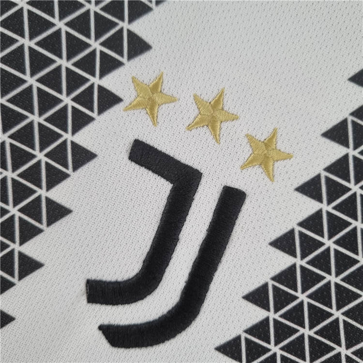 2223 Juventus Home WhiteBlack Soccer Jersey Football Shirt - Official