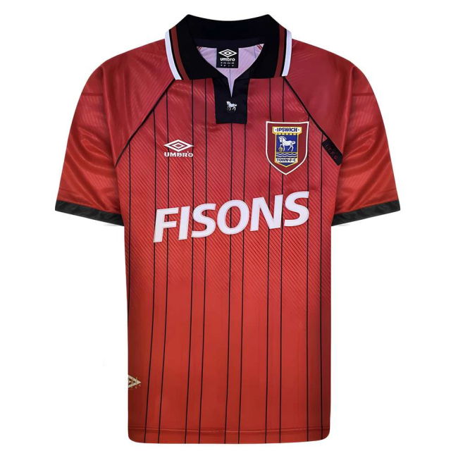 Ipswich Town Retro official style Away Shirt 1993-1995 (Unisex