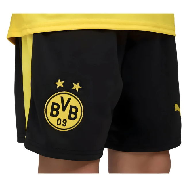 2025-2026 Borussia Dortmund Home Replica Shirt - Kids (Black)