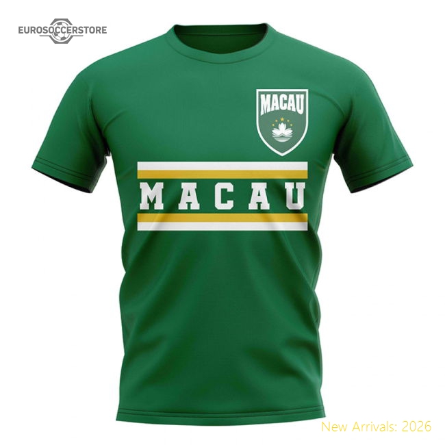 Macau Core Football Country T-shirt (green) - Competitive Price
