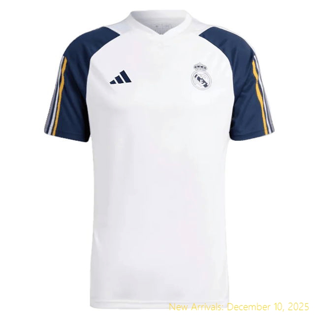 2023-2024 RM Real Madrid Training Official Shirt (White) (Bellingham
