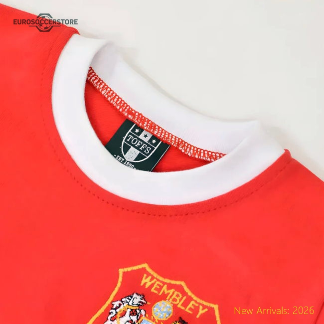 Manchester Reds 1963 FA Cup Dennis Law 10 Kids Shirt