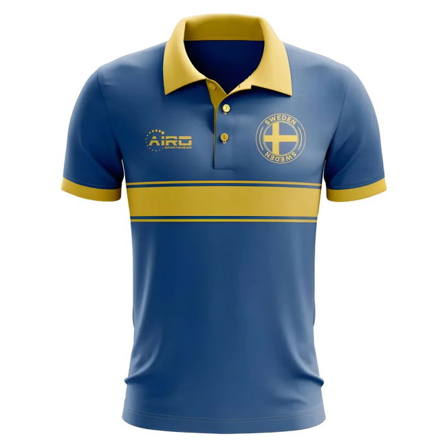 Latest Breathable Sweden Concept Soccer Jersey