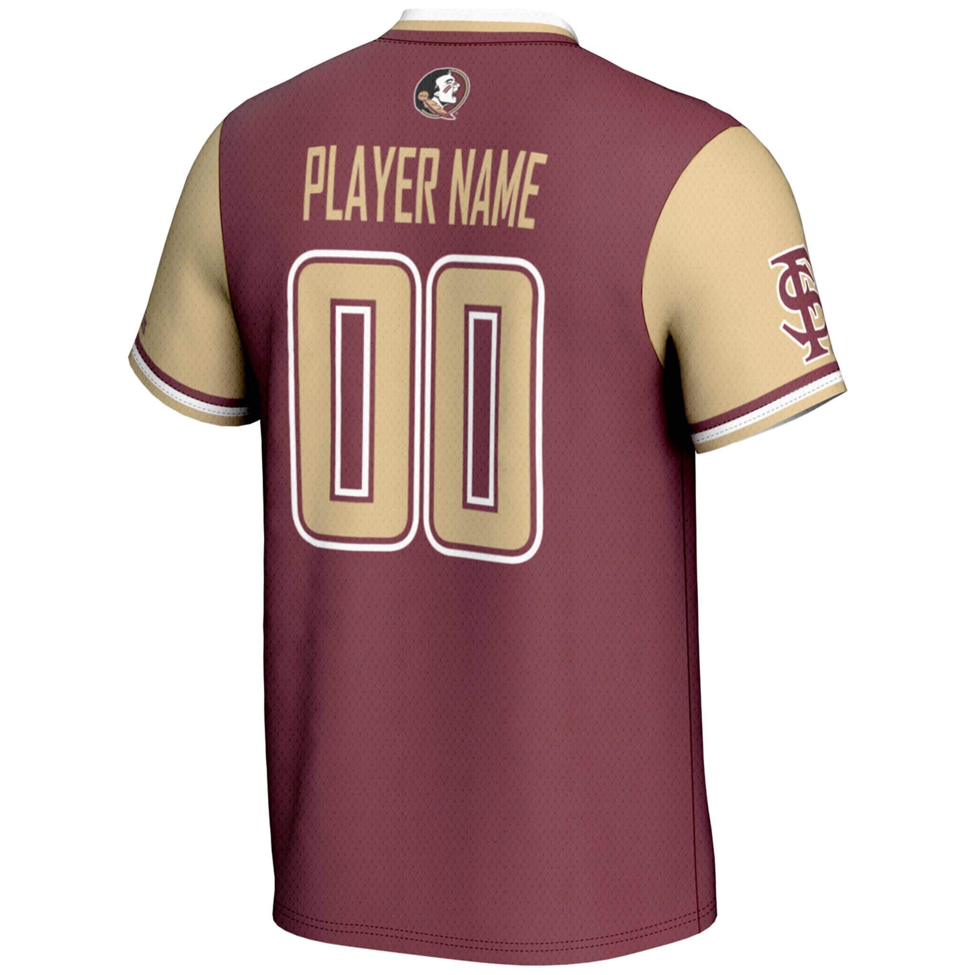 [NJP] Florida State Seminoles GameDay Greats Youth NIL Pick-A-Player Lightweight Softball Jersey - Garnet