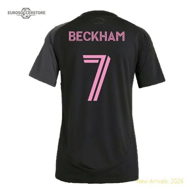 2025-2026 Inter Miami Away Fan Version Womens 2026 Inter Jersey