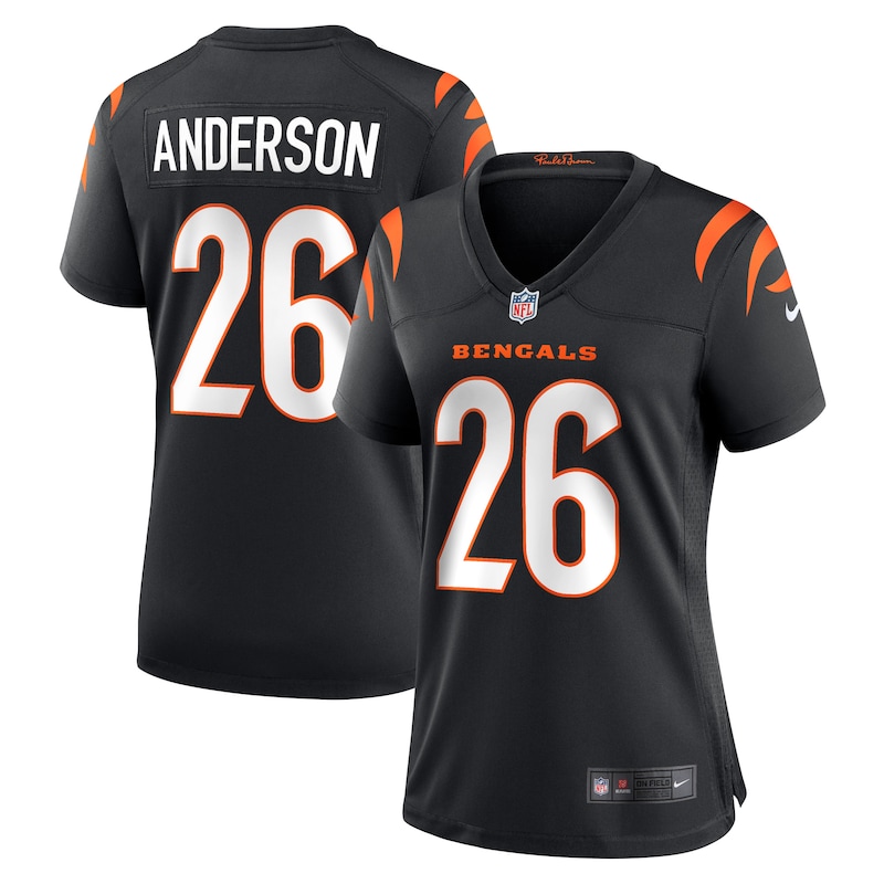 None Tycen Anderson Cincinnati Bengals Sleek Game Jersey for NFL Fans