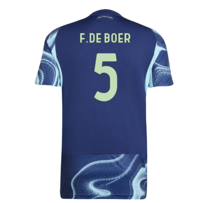 Excellent De Boer #5 Retro Official Merchandise Licensed Product (v8)