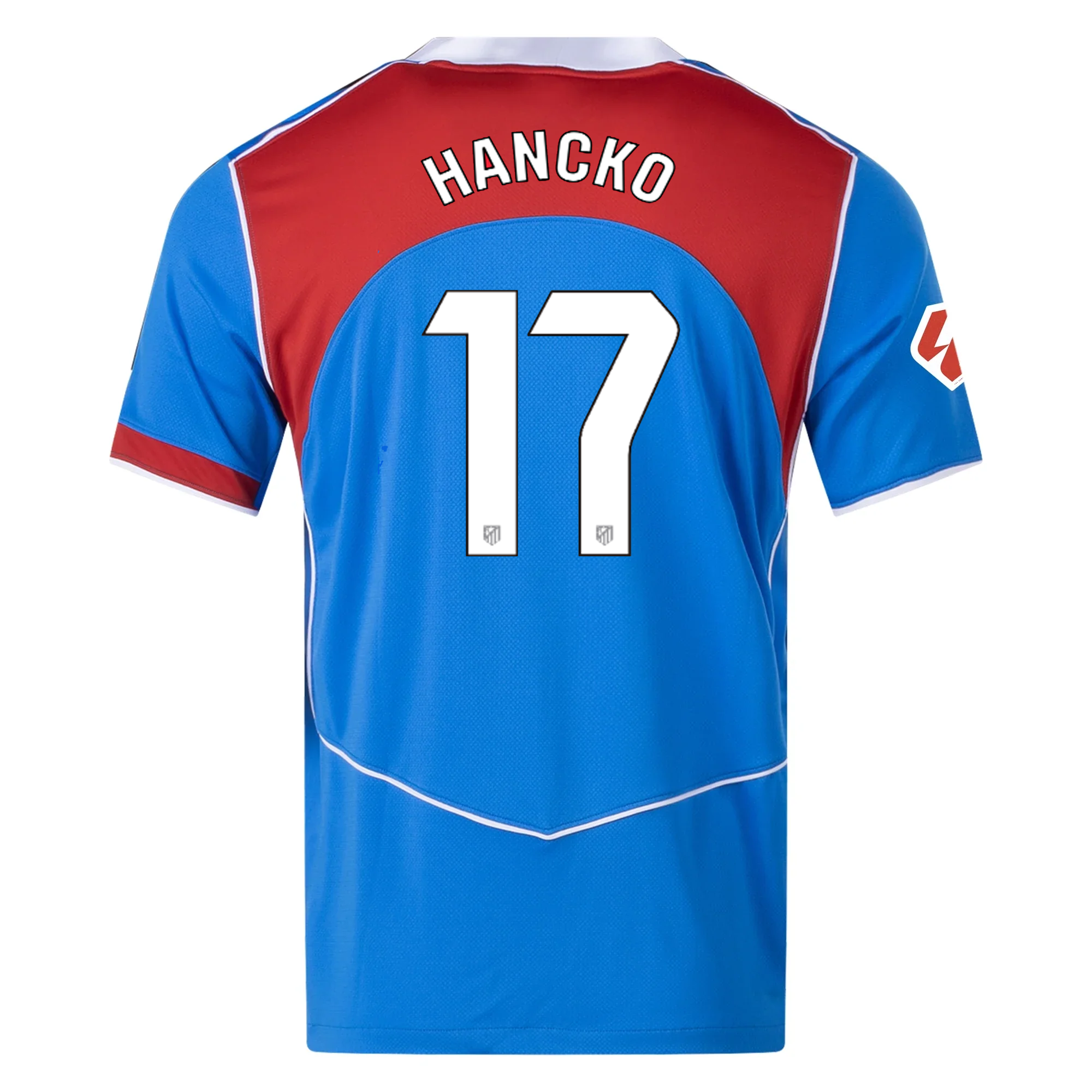 Atletico Madrid Red) 2025-2026 La  Third Jersey – Authentic Shirt
