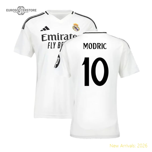 Comfortable Football Team Womens Modric Jersey 2024-2025 Flattering