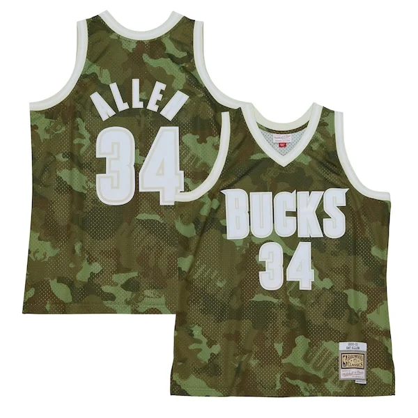 Ray Allen MIL Swingman Jersey - genuine NBA - Green athletic