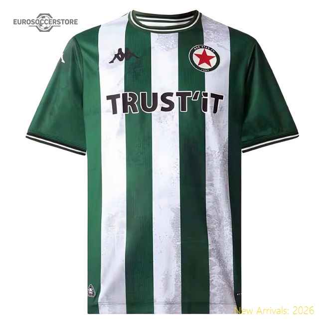 2025-2026 Red Star Paris Home Shirt (your Name) - Supporter Edition