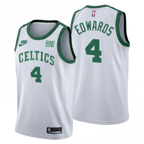 Boston Boston Celtics #4 Carsen Edwards Youth Nike Releases Classic Edition NBA 75th Anniversary Jersey White Youth