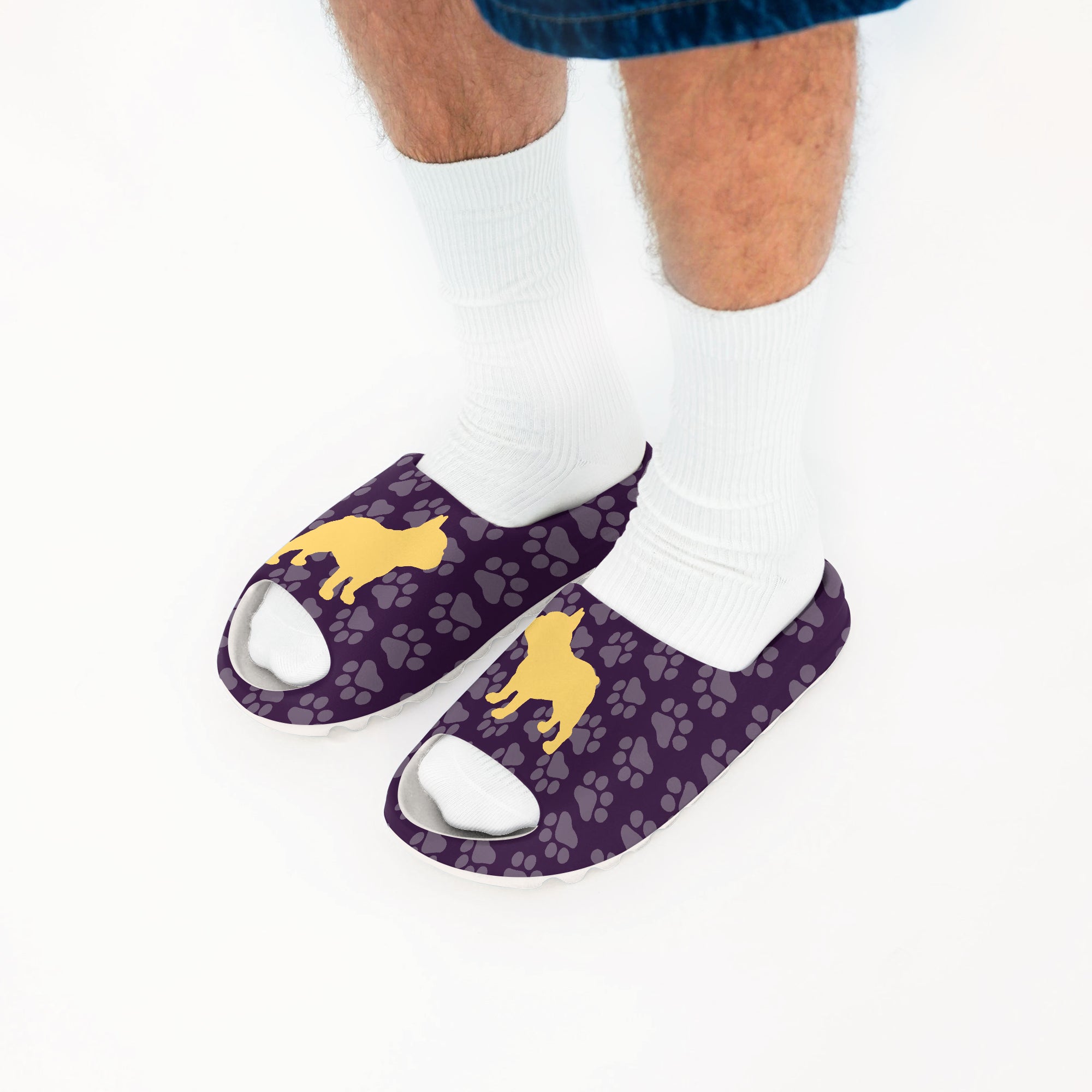 Everyday Pet-Lover Benson - Slide Sandals for Fashion Lovers Comfortable