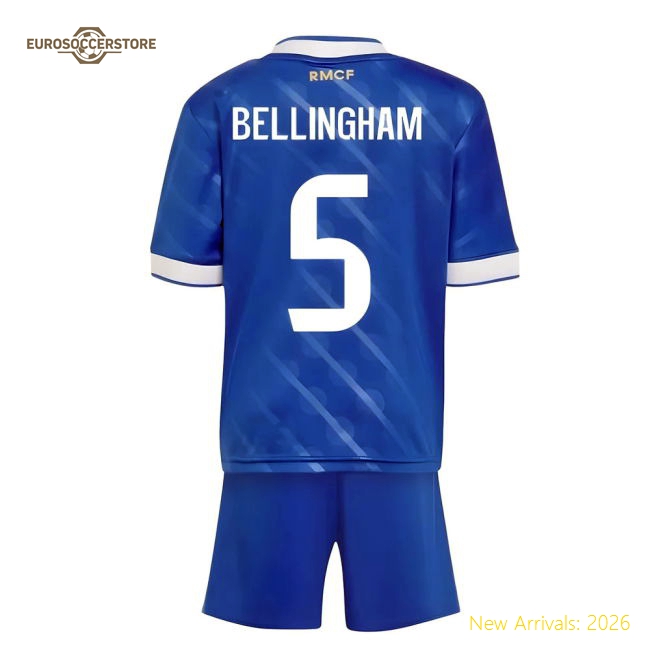 Real Madrid Children 2025 Third Jersey Shirt Football Fan Supporter Football Fan Gear