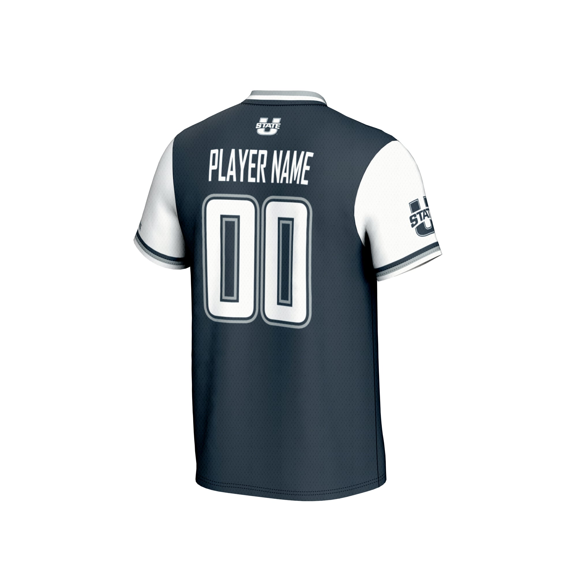 Utah State Aggies GameDay Greats Youth NIL Pick-A-Player Lightweight Softball Fashion Jersey - Navy