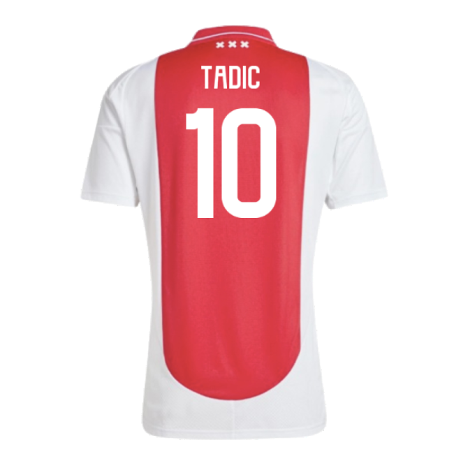 Ajax Home - Tadic #serbian Maestro - Dutch Soccer - Supporter Jersey