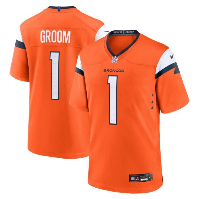 None Men's DEN Broncos Energetic Elite Jersey for NFL Fans