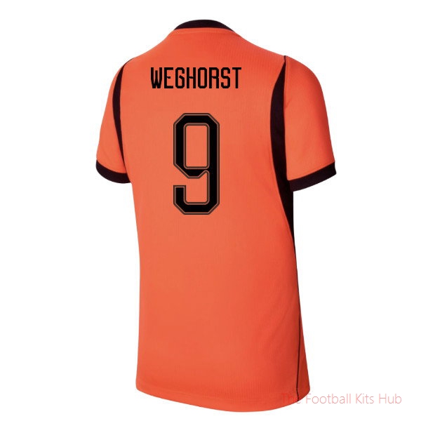 2026-2027 Netherlands Home Shirt (Kids) (Weghorst 9)